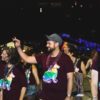 Dozens of Aggies took part in Pride Houston events, including the Pride Parade.