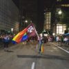 Dozens of Aggies took part in Pride Houston events, including the Pride Parade.