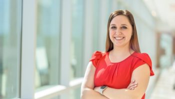 Brooke Browder was inspired to become a nurse after volunteering to help victims of the West, Texas explosion in 2013. (Texas A&M Health Science Center)