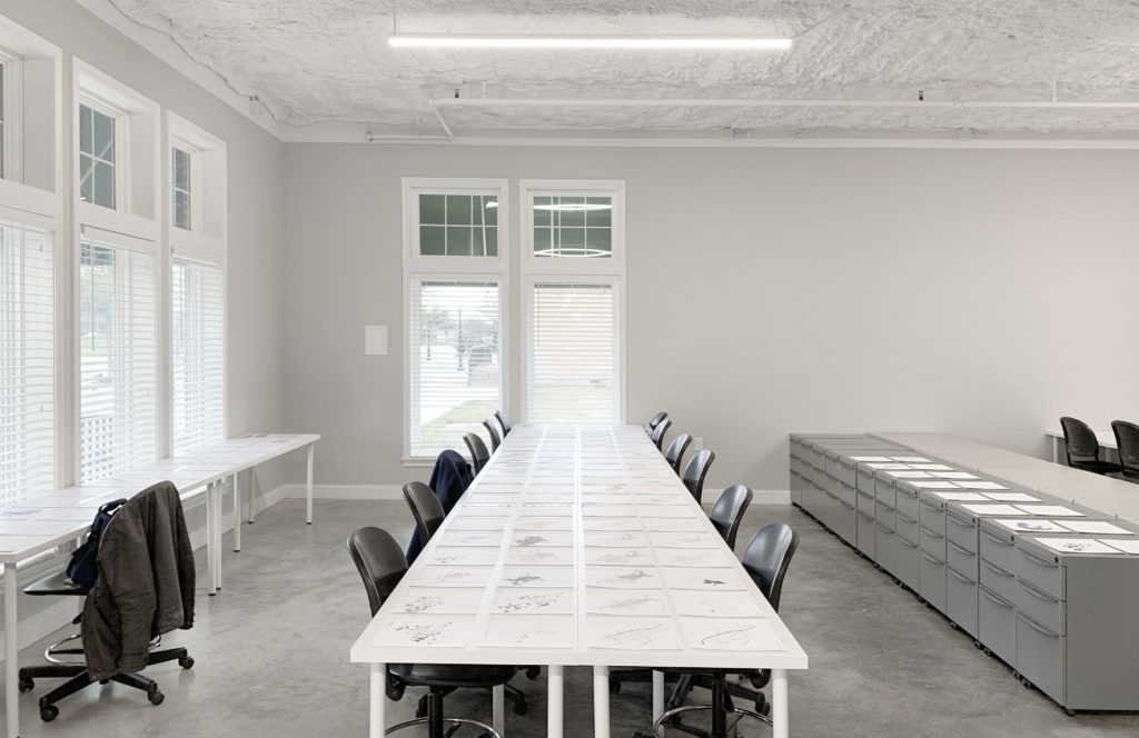 COA North features flexible classroom, studio and exhibit space in Downtown Bryan.