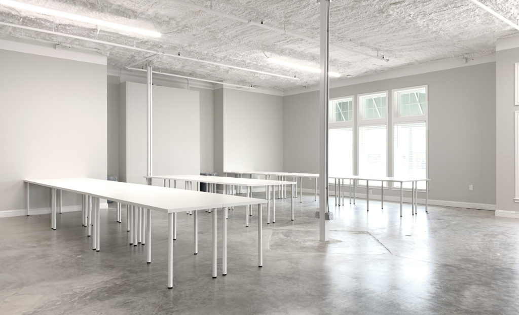 COA North features flexible classroom, studio and exhibit space in Downtown Bryan.