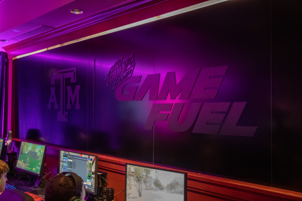 The Texas A&M [Power] House Launch powered by MTN DEW AMP GAME FUEL, which featured live streaming and gaming from FaZe Clan’s Nate Hill and Tennp0.