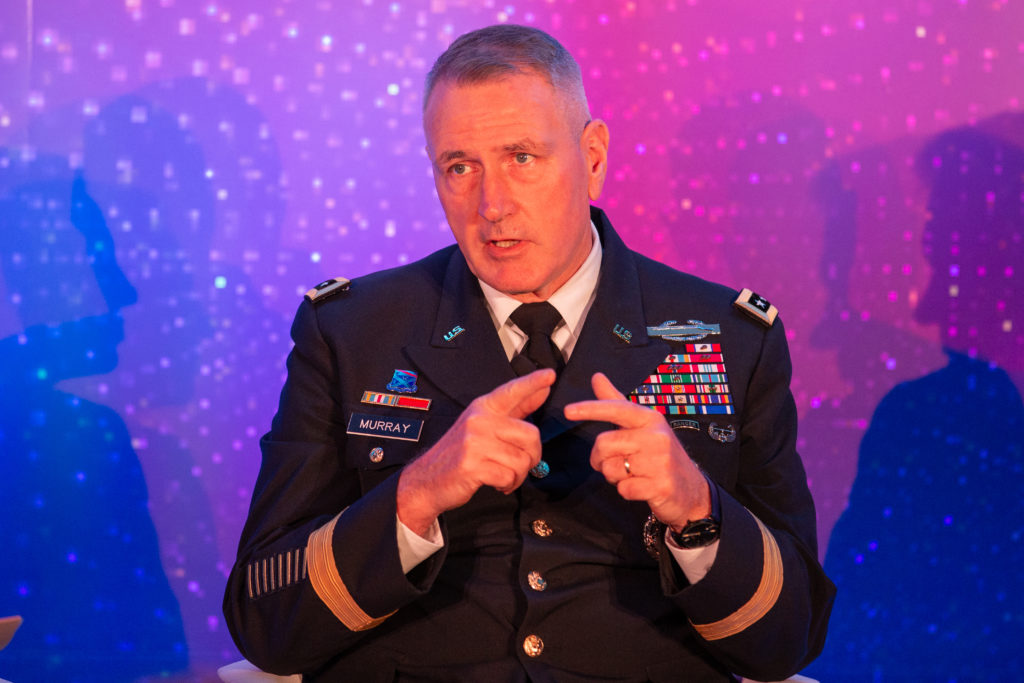 Gen. John M. Murray on collaborative research in the military and at universities: “It very much reminds me of what we try to do with our cross-functional teams…The cross-functional nature of what is going on at universities is the most impressive thing I’ve seen.”