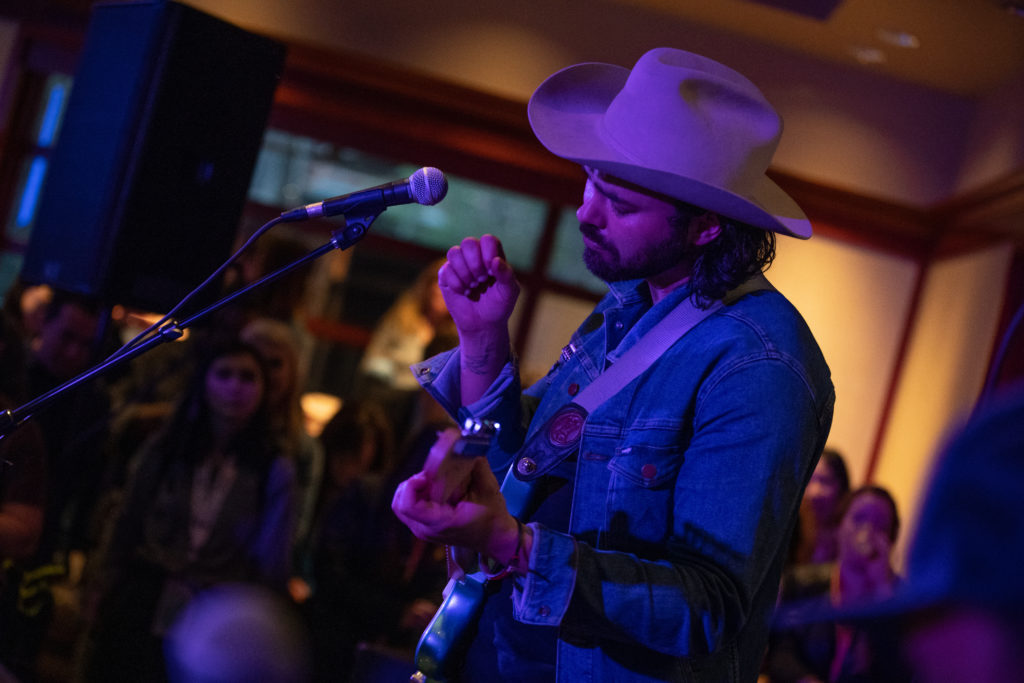 Shakey Graves performs at the Texas A&M X Champion Showcase at SXSW.