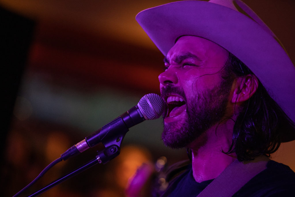 Shakey Graves performs at the Texas A&M X Champion Showcase at SXSW.