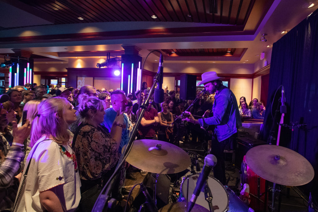 Shakey Graves performs at the Texas A&M X Champion Showcase at SXSW.
