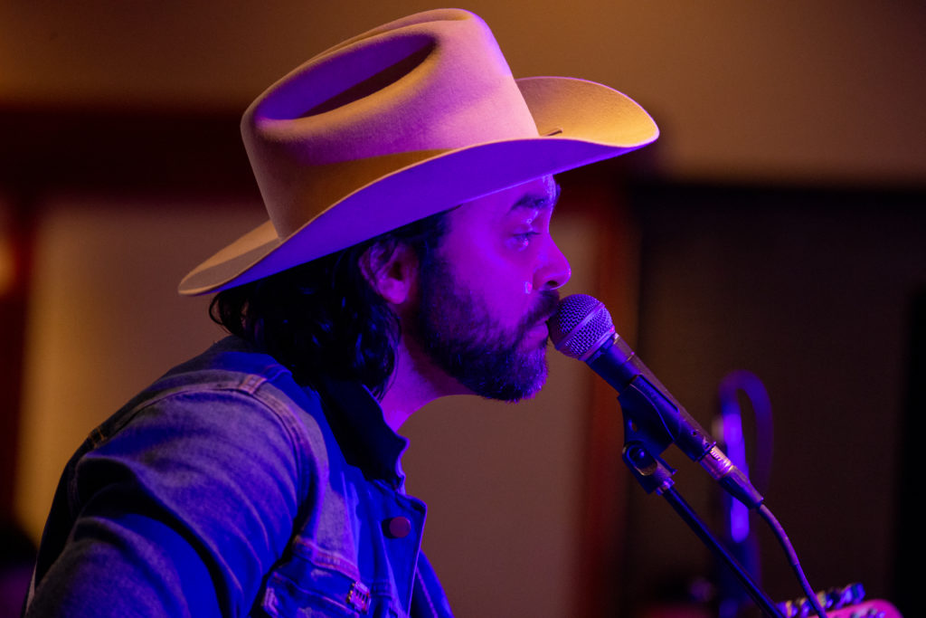 Shakey Graves performs at the Texas A&M X Champion Showcase at SXSW.
