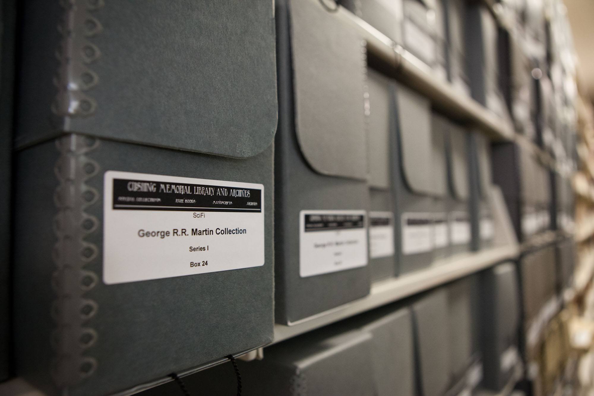 Martin’s 50,000 piece collection is so large that is affectionately called “The Wall” by archivists as an homage to the wall that separates Westeros from wildlings and White Walkers.