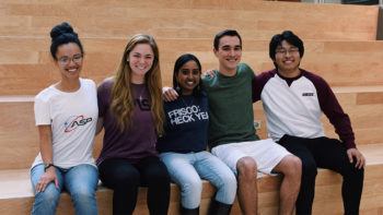 Makiah Eustice, Lindsay Stapleton, Neha Baskar, Matthew Edge and Ryunosuke Fuji.