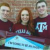 The Barnes triplets were accepted into Texas A&M months apart.