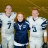 Logan, Lydee and Luke Barnes in high school.