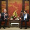 Exxon Mobil Chairman & CEO Darren Woods meets with Chinese Premier Li Keqiang