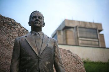 statue of Gen. James Earl Rudder