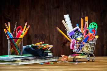 school supplies - shopping