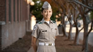 Corps of Cadets Commander Cecille Sorio.