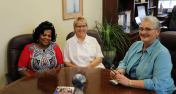 Christine Stanley, Nancy Watson and Karan Watson