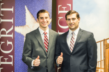 Mason Parish and Braden Kennedy