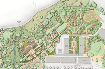 first large-scale public teaching garden