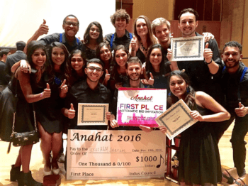 Swaram 1st place at Anahat 2016.