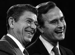 Ronald Reagan & George H.W. Bush