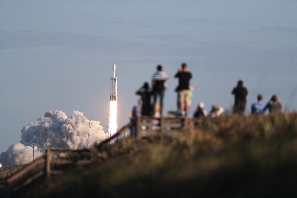 SpaceX Falcon Heavy Rocket