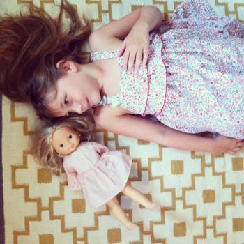 girl and doll
