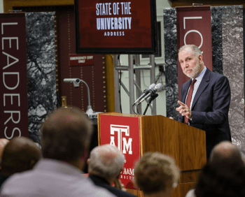 Michael K. Young - State of the University address.