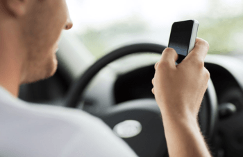 driver texting