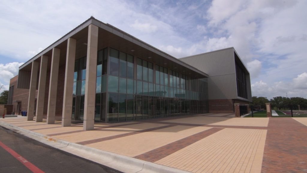 exterior view of the music activities center