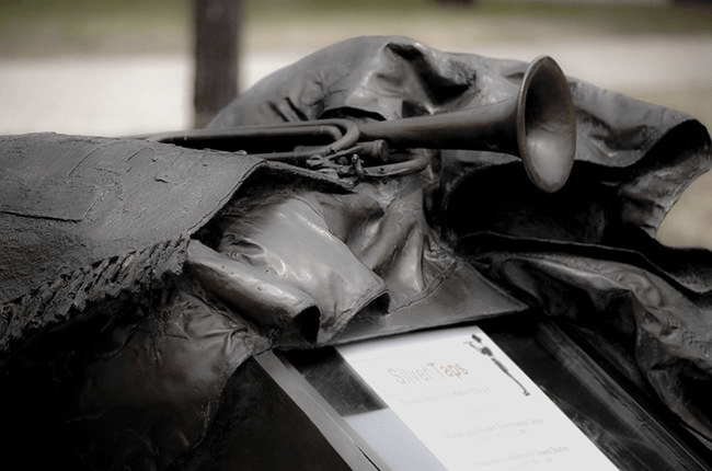 The Silver Taps monument