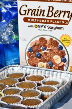 Texas A&M AgriLife-bred Onyx sorghum cereal was used for muffins