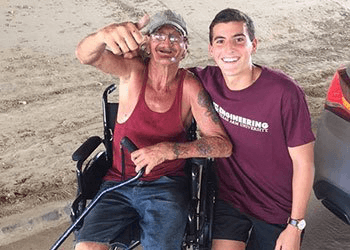 Brandon Daroowala - wheelchair