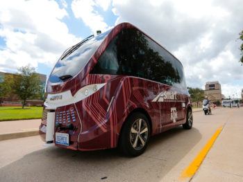 Navya autonomous shuttle