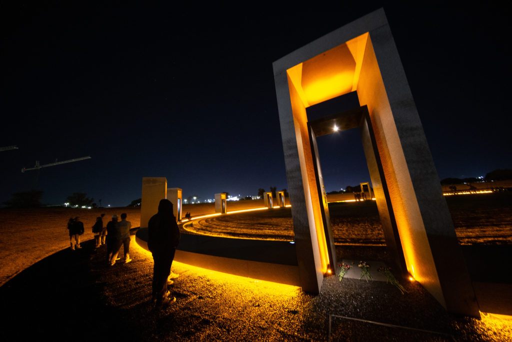 Bonfire remembrance ceremony