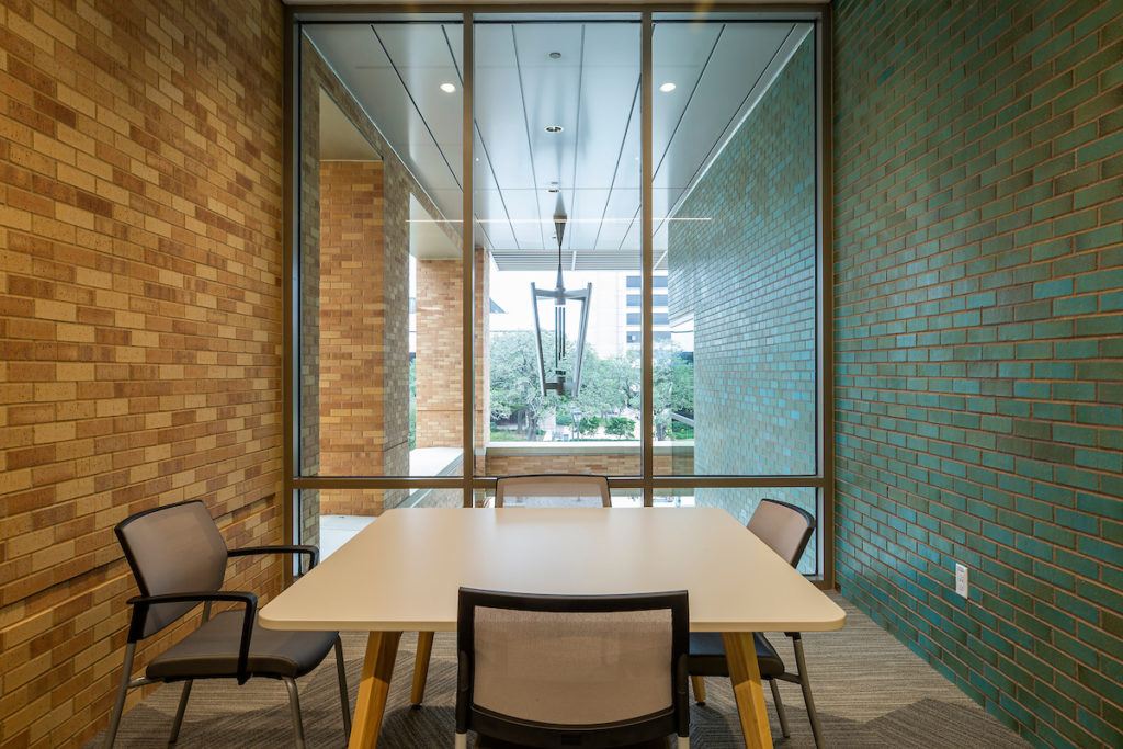 interior view of the student services building