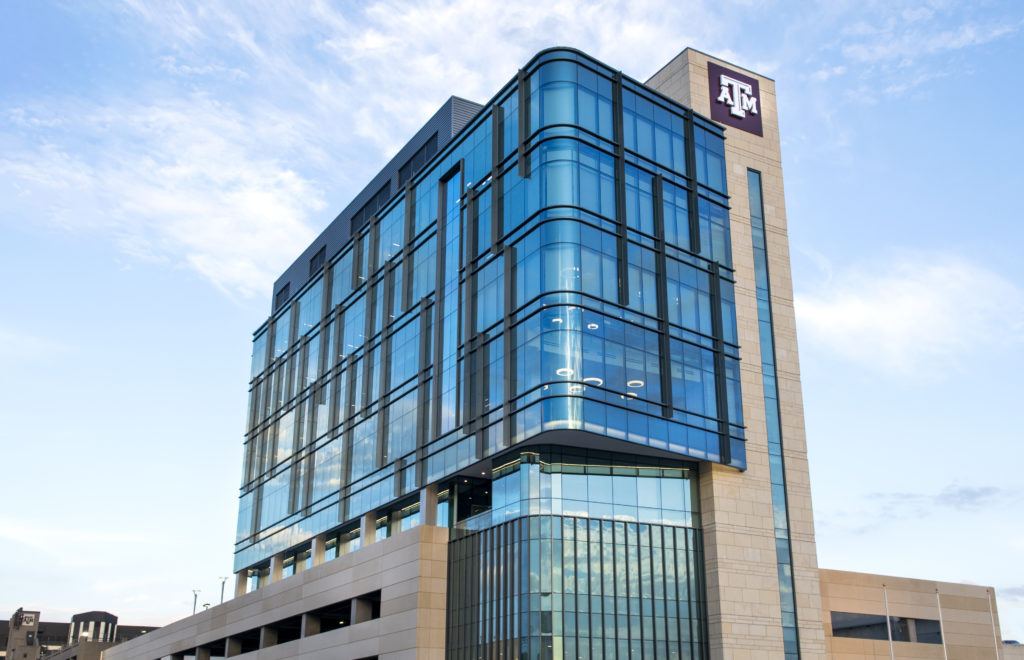 exterior view of the new clinic building