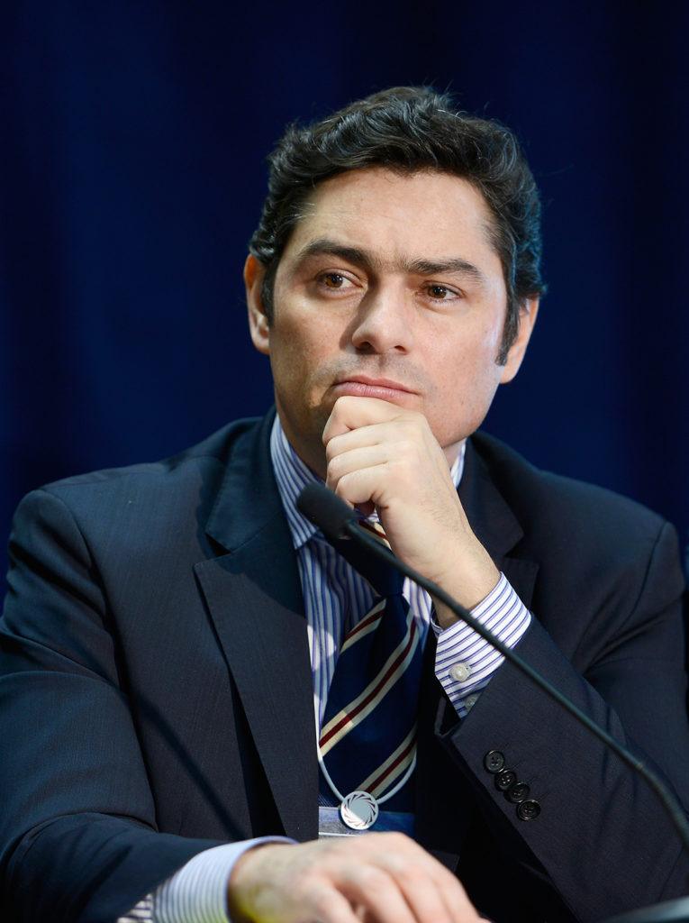 a photo of Carlos Vecchio, Venezuelan ambassador to the U.S. (photo: Getty Images)