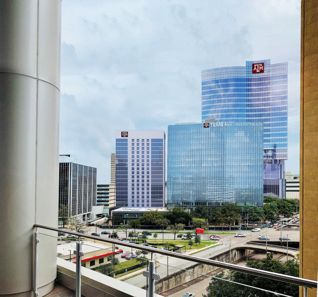 balcony view rendering of the new buildings