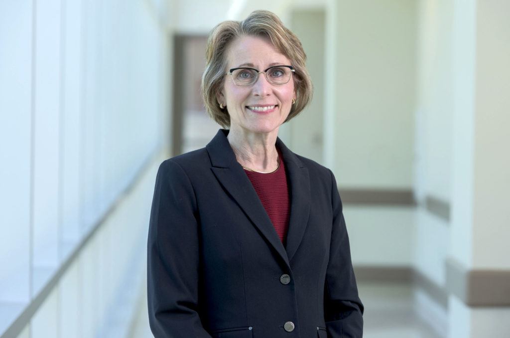 headshot of dean nancy fahrenwald