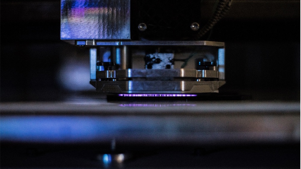 close-up photo of 3D printer