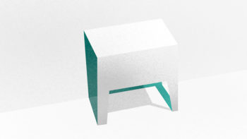 illustration of kirigami design electronic