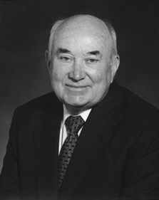 black and white portrait of perry adkisson
