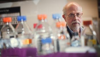 portrait of magnus hook in lab
