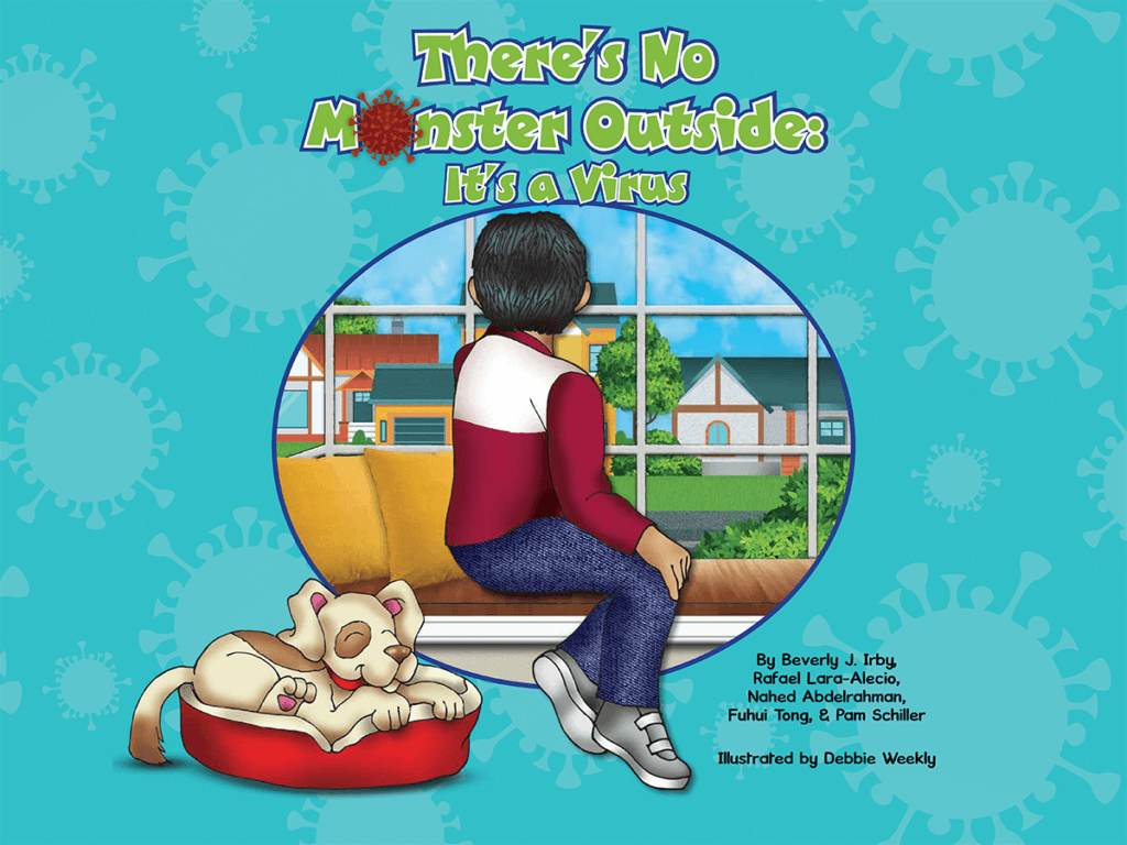 book cover art of child lookingout a window
