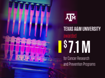 a graphic announcing a $7.1 million grant