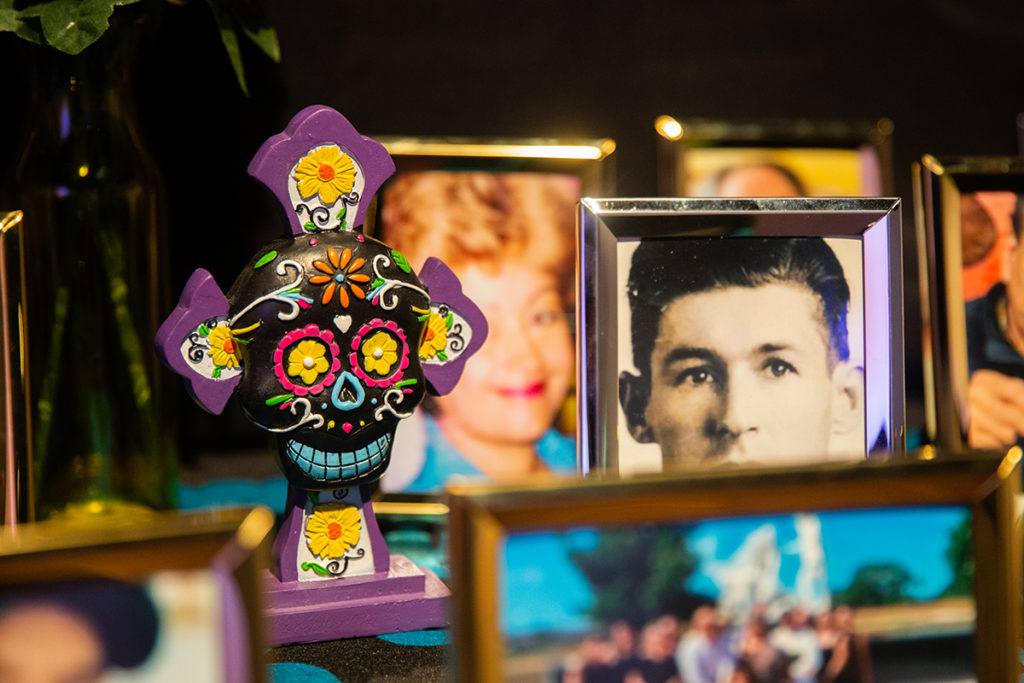 a photo of the ofrenda at Reynolds Gallery