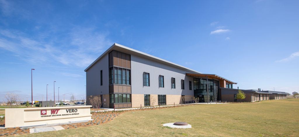 exterior view of building