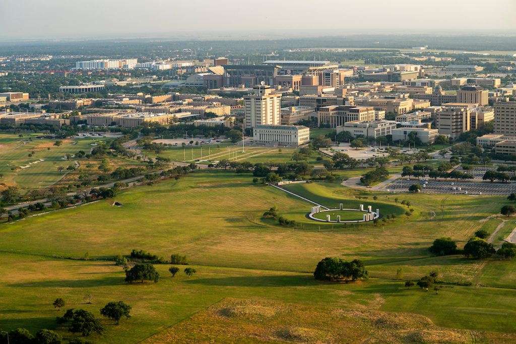 campus aerial