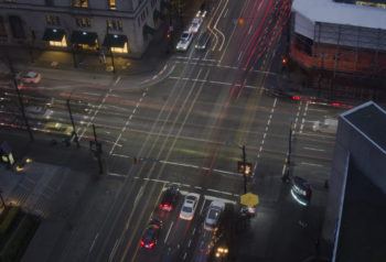 Traffic at Street Intersection