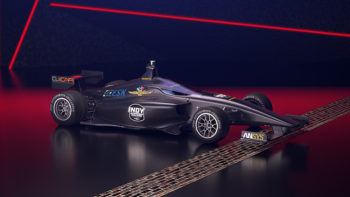 Rendering of autonomous racecar